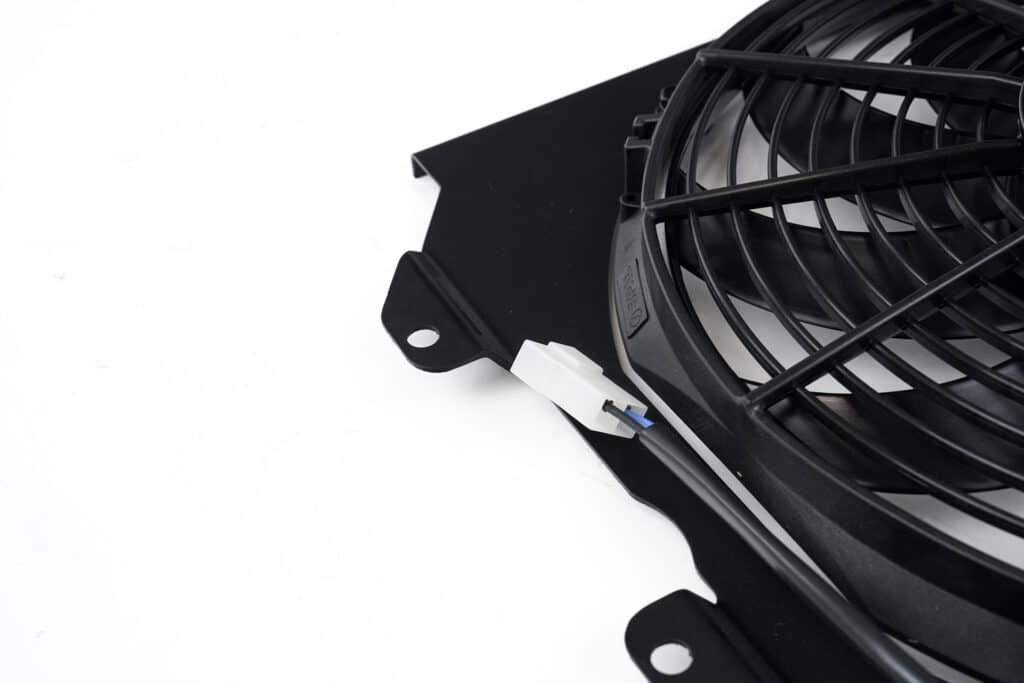 CSF Race Black 12-inch SPAL fan and shroud - CSF #2858FB