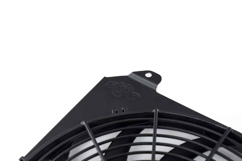 CSF Race Black 12-inch SPAL fan and shroud - CSF #2858FB