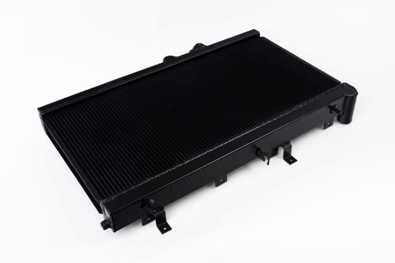 CSF Race 02-07 Subaru WRX/STI Black High-Performance All-Aluminum Radiator with Filler Neck - CSF #3076B