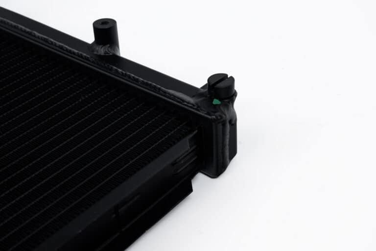 CSF Race Subaru 08-21 WRX/STI Black High-Performance Radiator - CSF #7094B