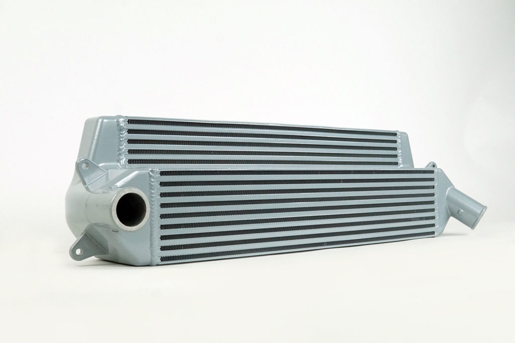 CSF / Bisimoto Stepped Intercooler for the Hyundai Veloster N & I30 N Grey - 8192