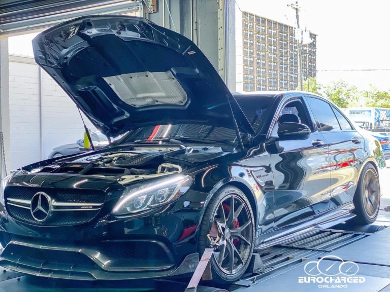 Eurocharged Orlando Dyno Tuning Mercedes C63 AMG