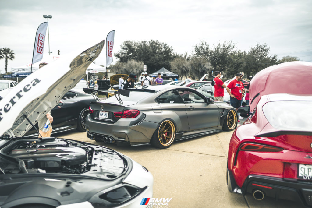 CSF Booth at BMW Invasion Orlando Florida 2022