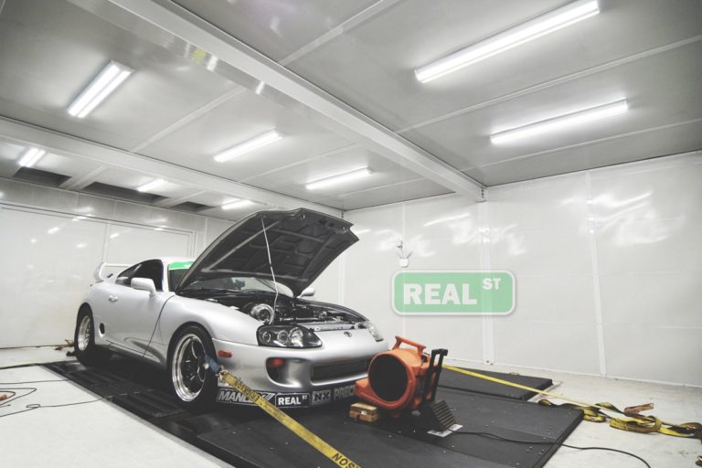 Real Street Performance MK4 Supra on Dyno