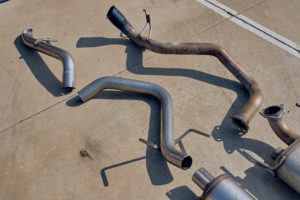 CSF TRD 4Runner - MBRP Exhaust vs Stock