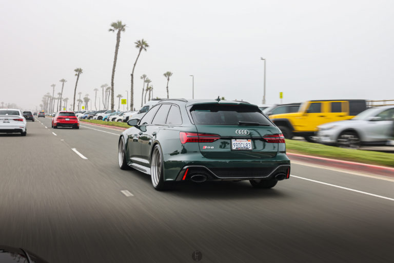 CSF RS6 - Audi RS6 - AGLA Six on the Beach - PCH Rolling Shot