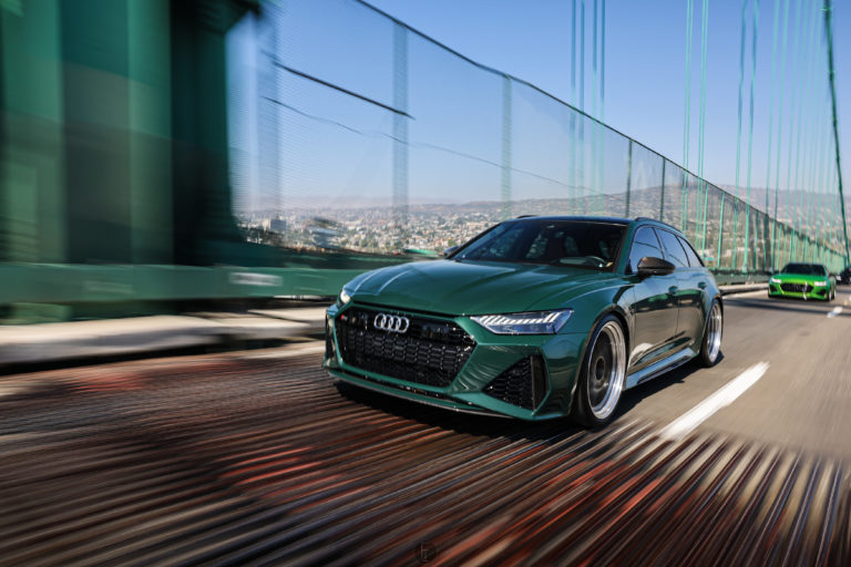 CSF RS6 - Audi RS6 - AGLA Six on the Beach - Bridge Rolling Shot