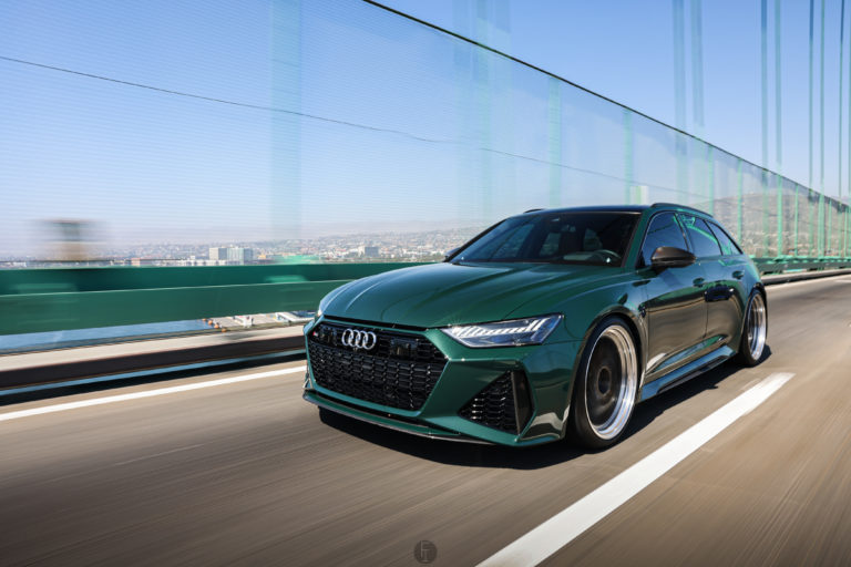 CSF RS6 - Audi RS6 - AGLA Six on the Beach - Bridge Rolling Shot