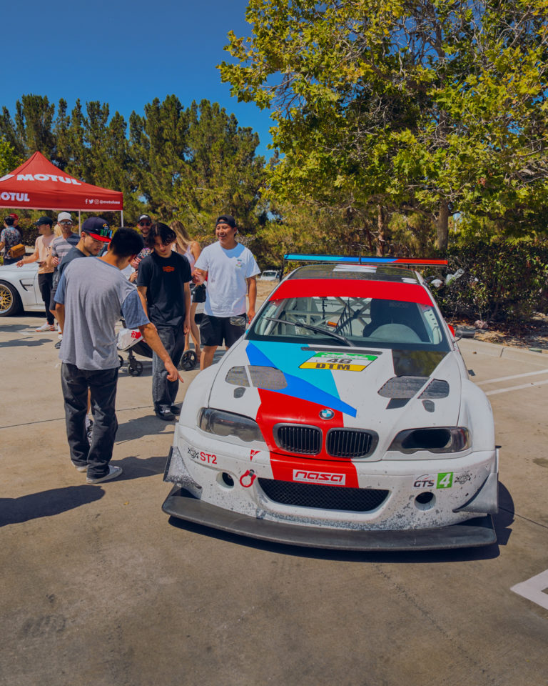 HRE Open House 2022 - CSF x Pacific German E46 M3 Track Car White