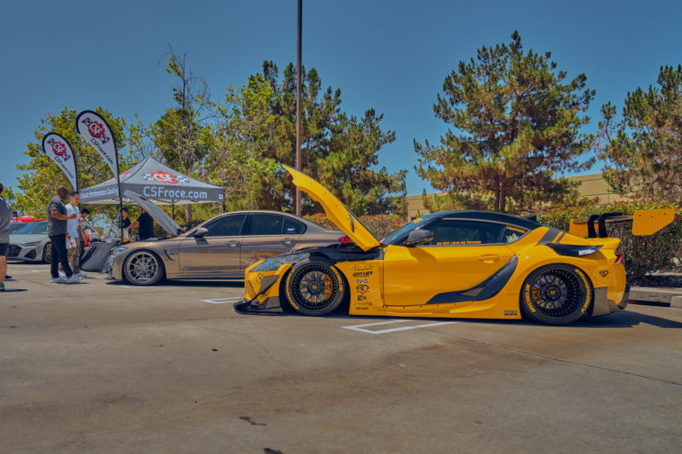 HRE Open House 2022 - CSF x Pacific German A90 GR Supra Yellow