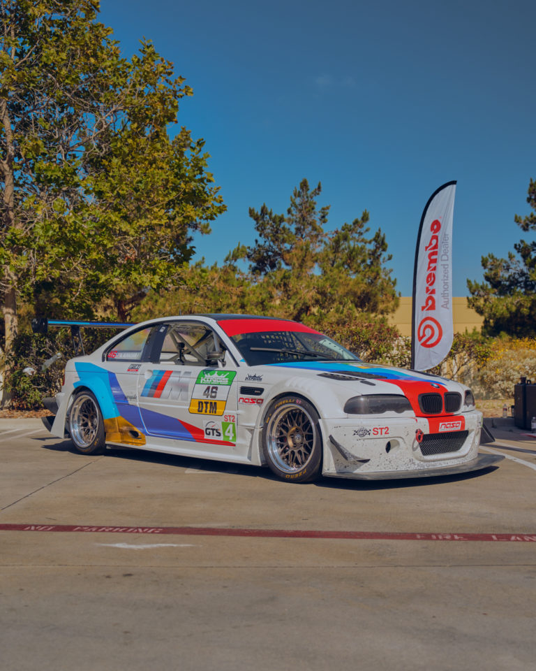 HRE Open House 2022 - CSF x Pacific German E46 M3 Track Car White