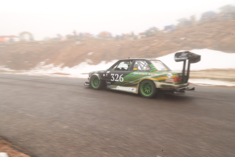 Tim Hardy Racing BMW 1987 E30 at Pikes Peak Hill Climb 2022