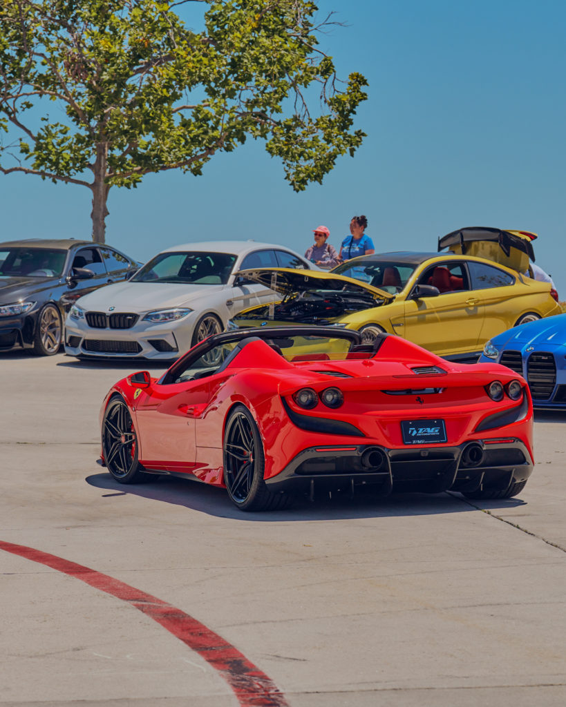 HRE Open House 2022 - Ferrari F8 Tributo Red rear