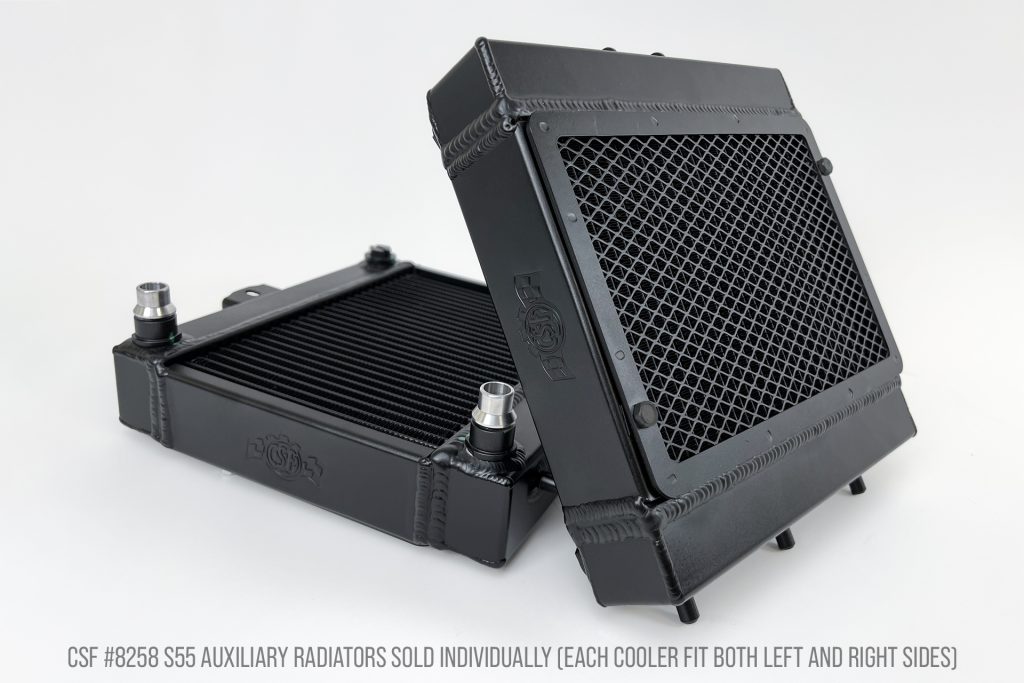 CSF Race BMW F8X M3/M4 High-Performance Auxiliary Radiators - CSF #8258
