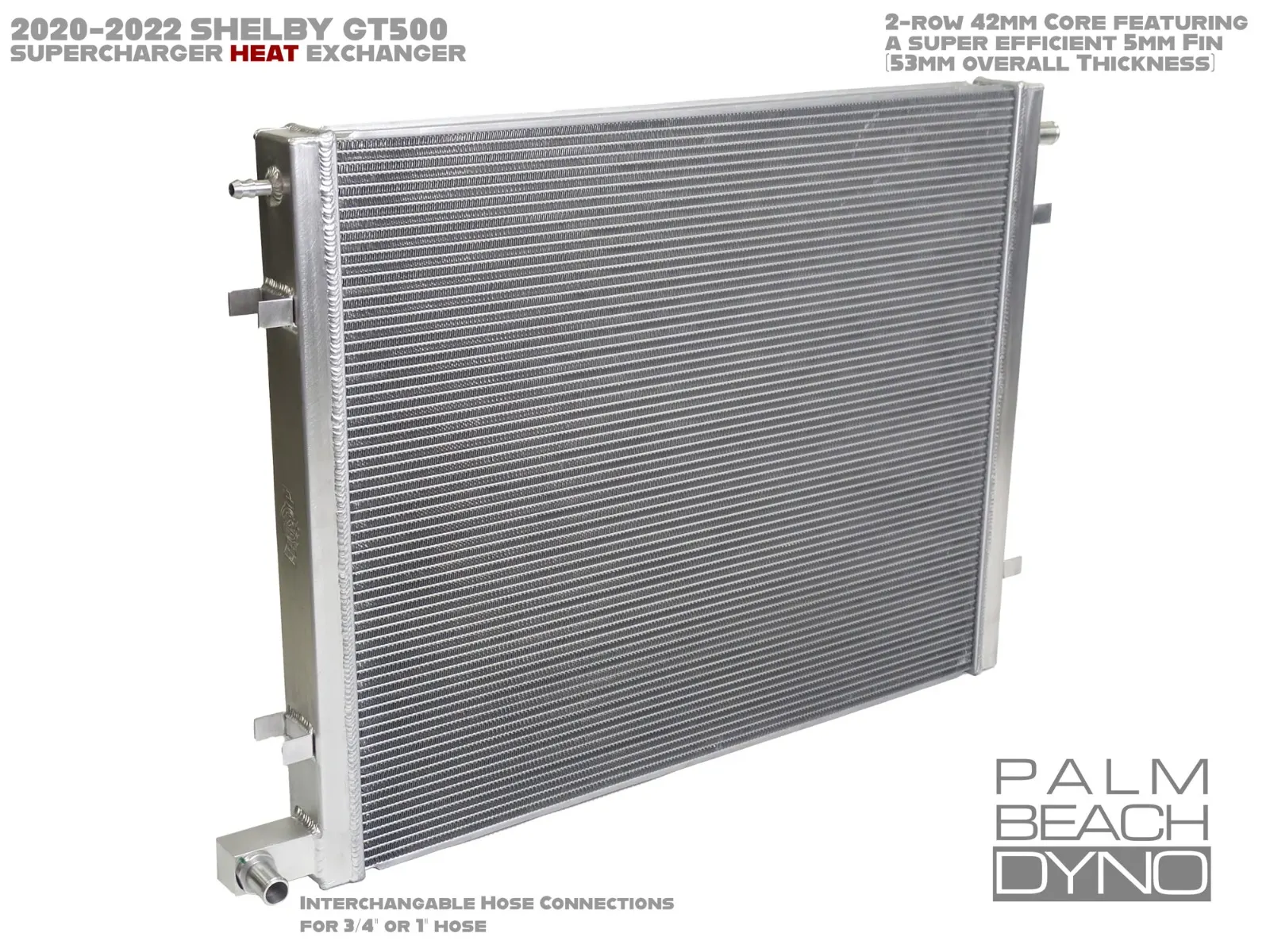 Palm Beach Dyno CSF Shelby GT500 Supercharger Heat Exchanger