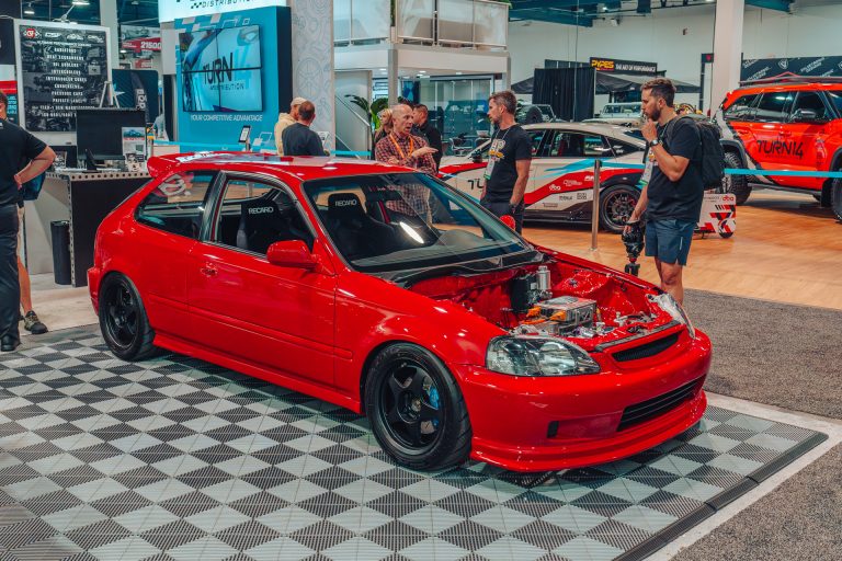 Rywire AWD EV Civic EK Hatch SEMA 2024